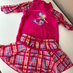 Baby Girl Mermaid Swimsuit